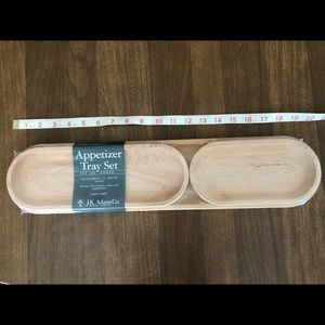 JKAdams appetizers serving set of 3